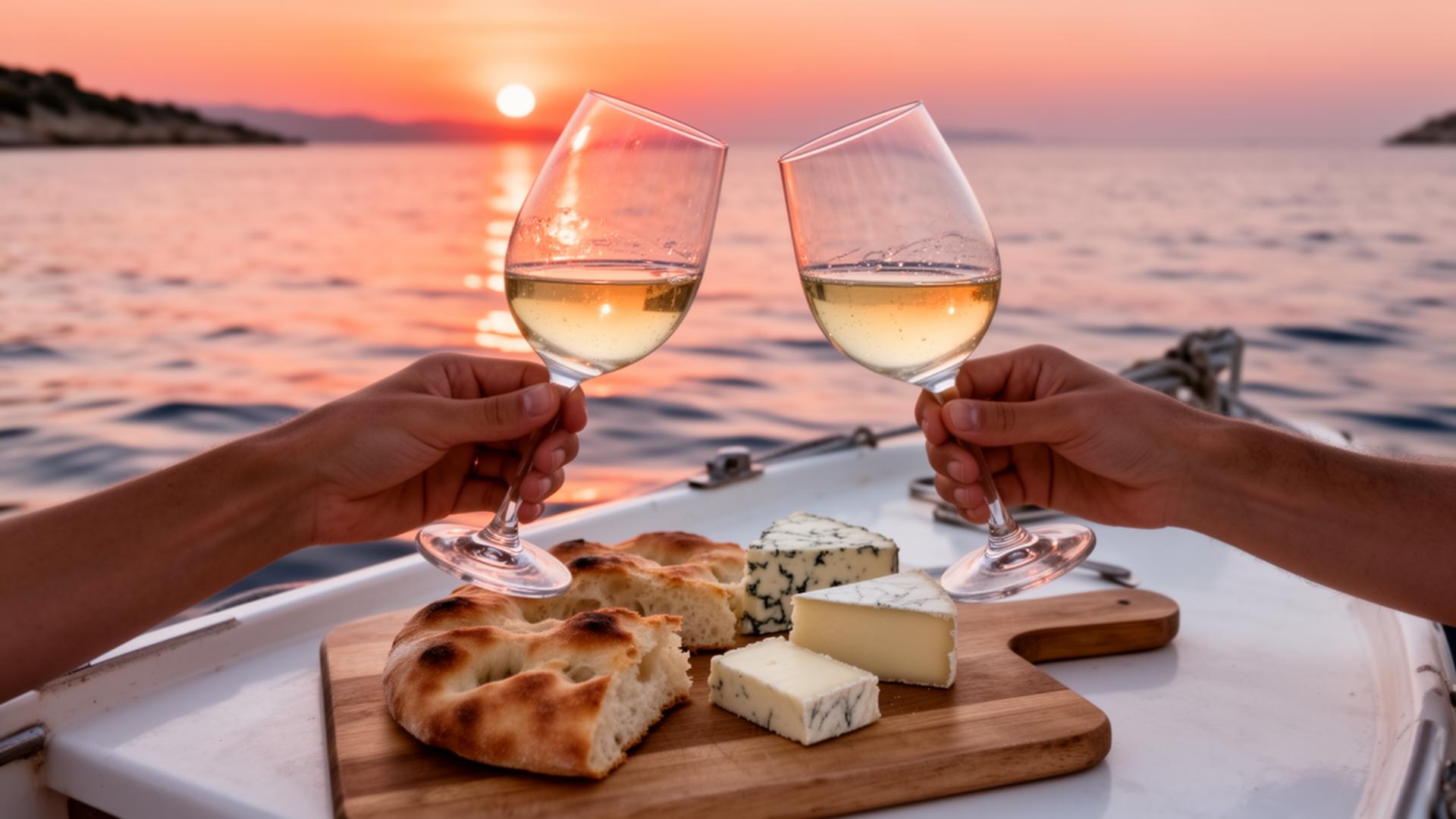 Aperitif lifestyle on board